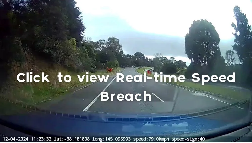 Real Time Speed Breach