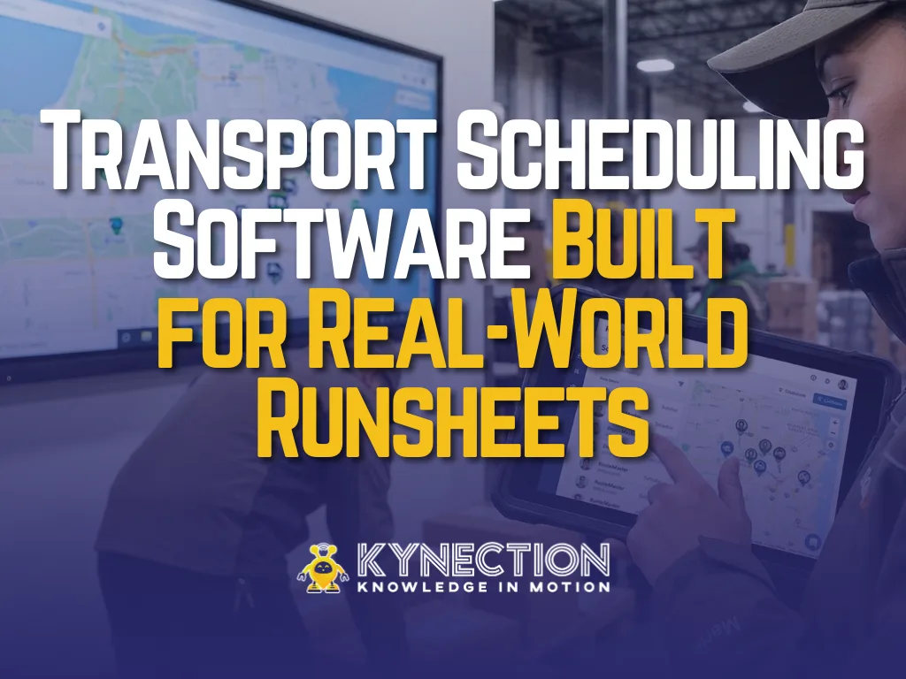 Transport Scheduling Software Built for Real-World Runsheets