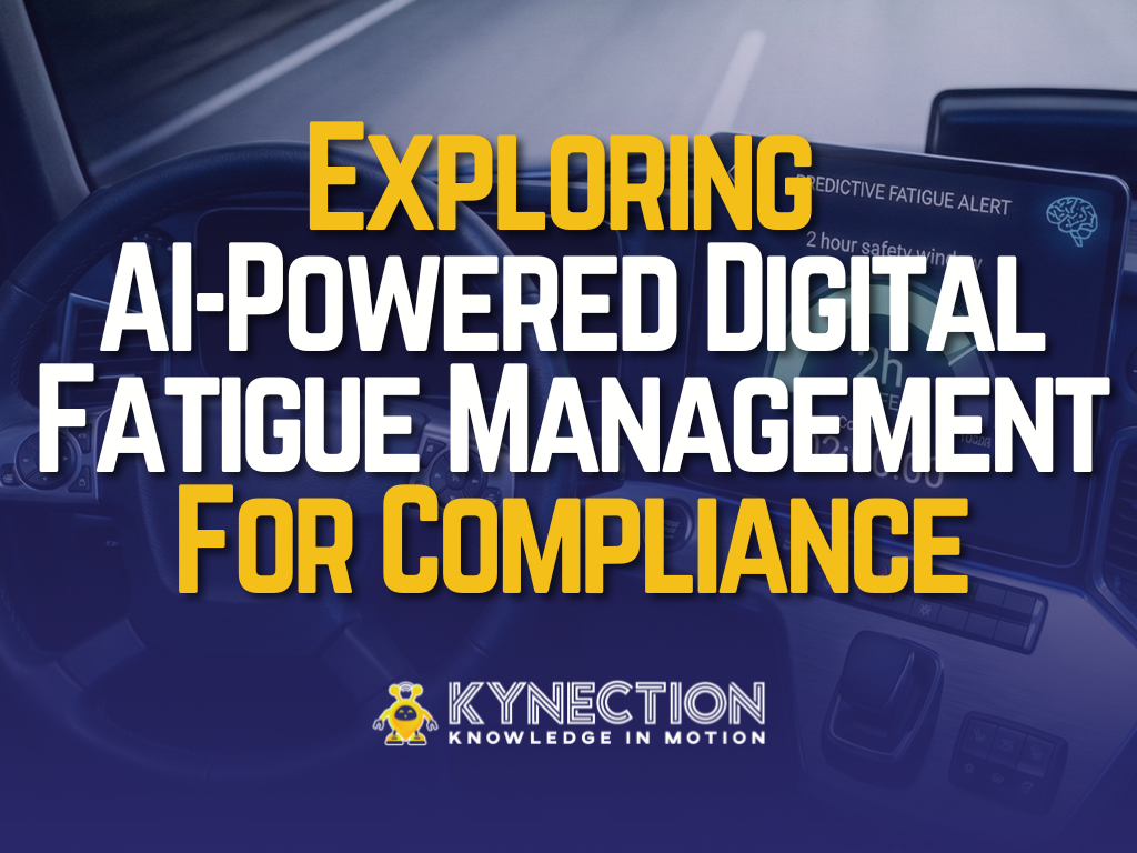 Exploring AI-Powered Digital Fatigue Management to Boost Compliance & Safety